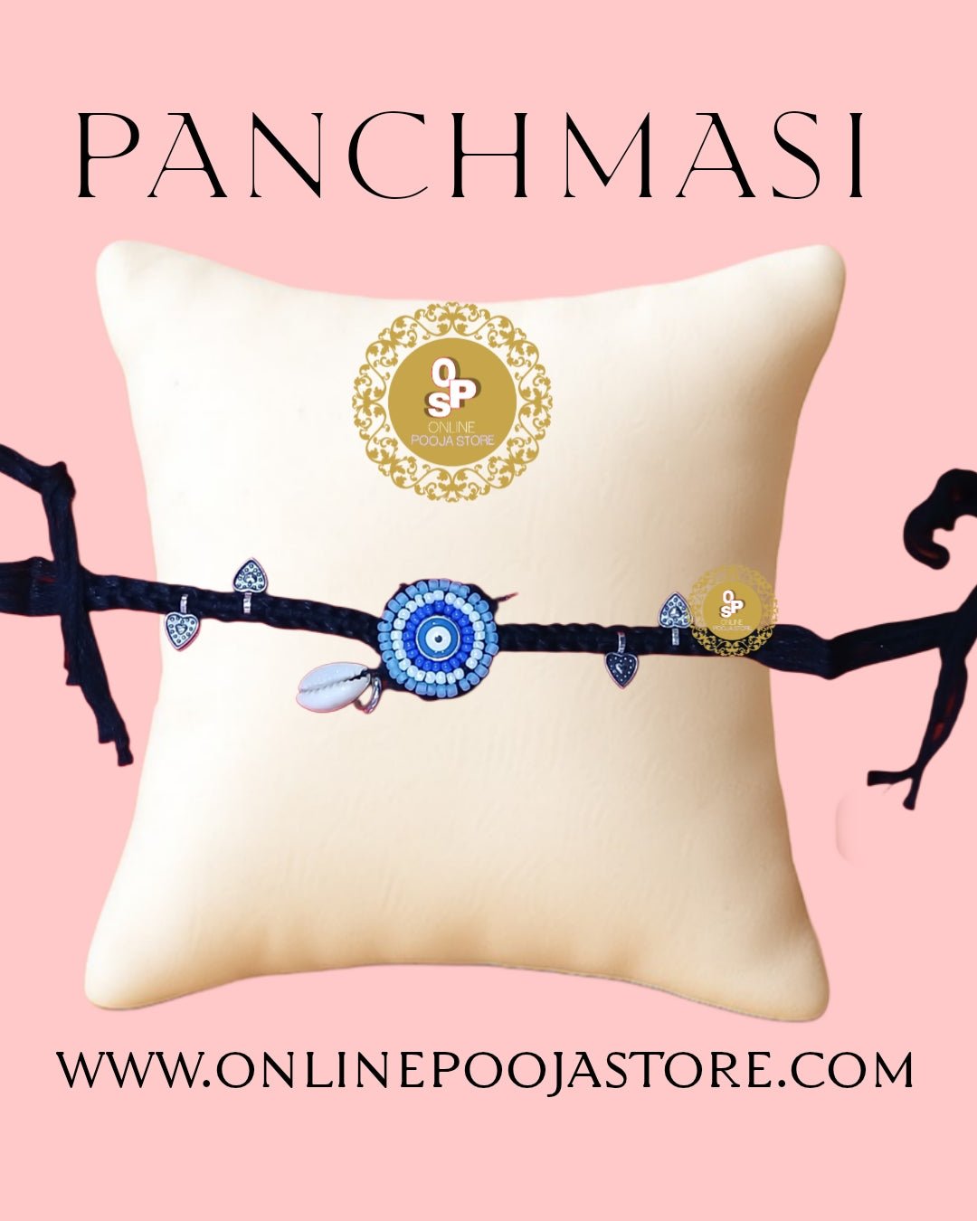 Evil Eye Panchmasi | Latest Design Of Panchmasi For Expectant mother - ONLINE POOJA STORE