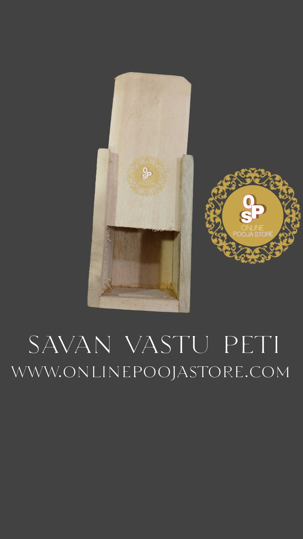 Handicarft Original Savan/Sriparni Vastu Peti Wealth, Money, Finance Home Office| ONLINE POOJA STORE - ONLINE POOJA STORE