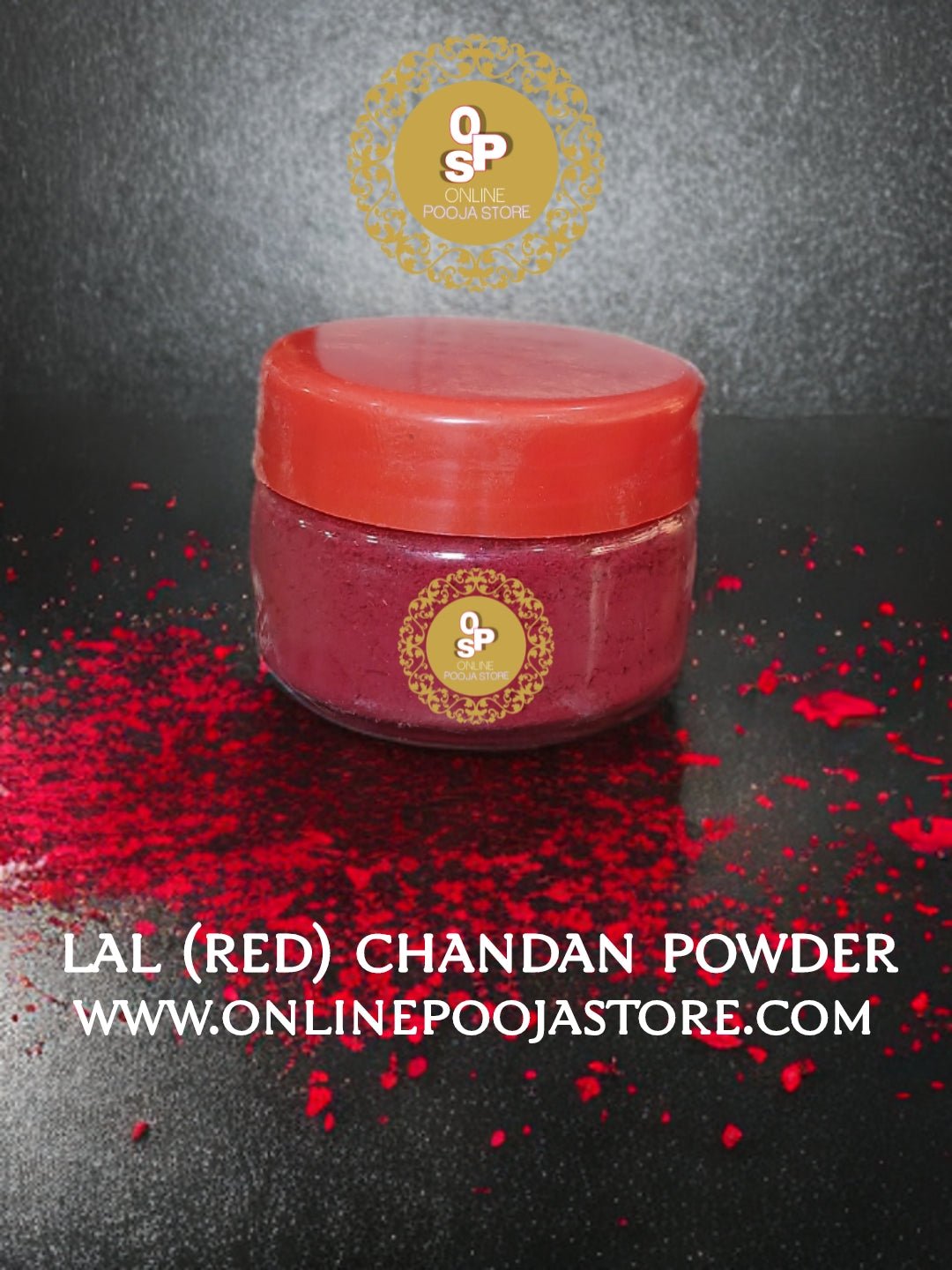 Lal Chandan Powder | Red Sandalwood Powder 2 Pc Pack | Rakt Chandan For Poojan Purpose - ONLINE POOJA STORE